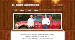 Desktop Screenshot of billbuckandson.com